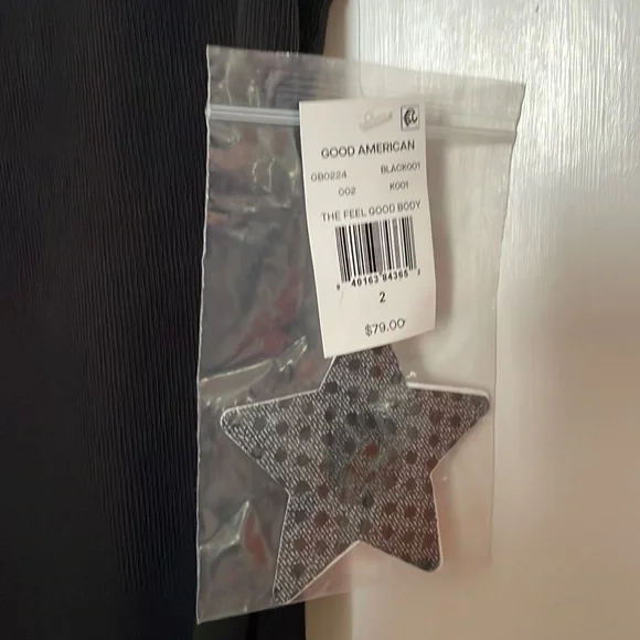 GOOD AMERICAN Feel Good ribbed cotton-blend bodysuit - Picture 3 of 4